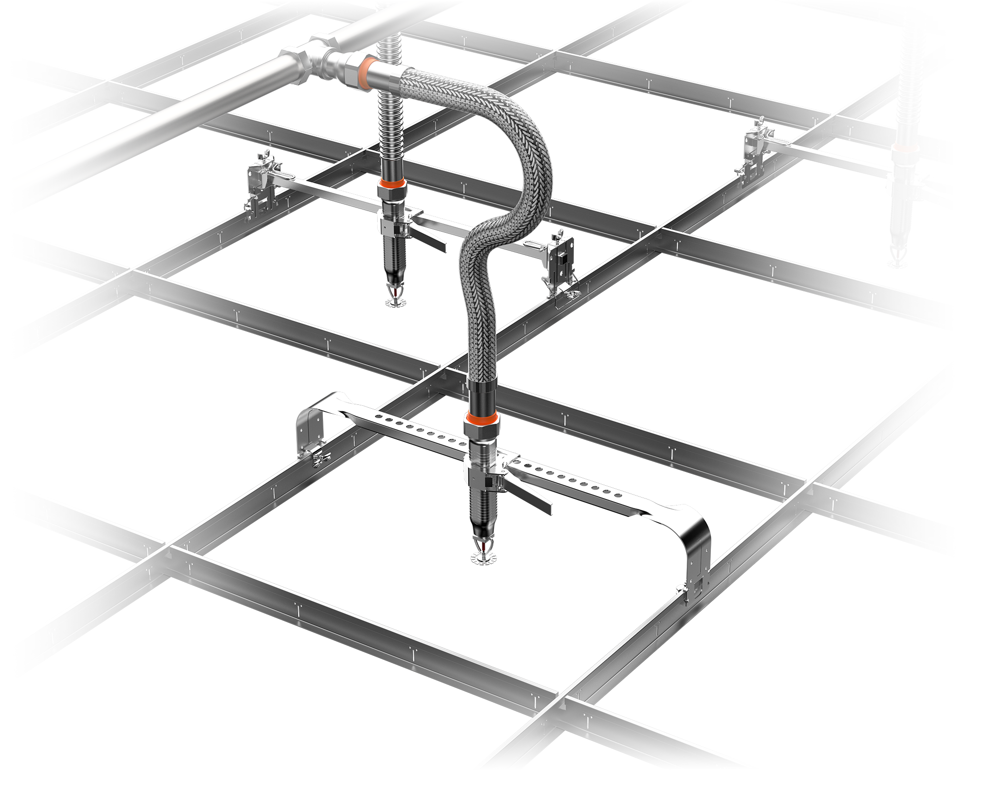 플랙시블 스프링클러 호스 사진