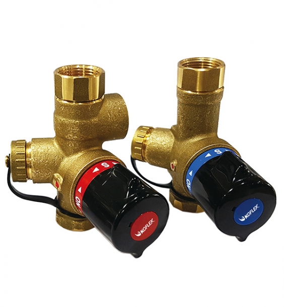 Lead-Free Tankless Water Heater Isolation Valve Kit 3 (Sweat / 땜납 연결) 제품사진