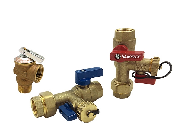 Tankless Water Heater Isolation Valve Kits (FIP Threaded)  제품사진