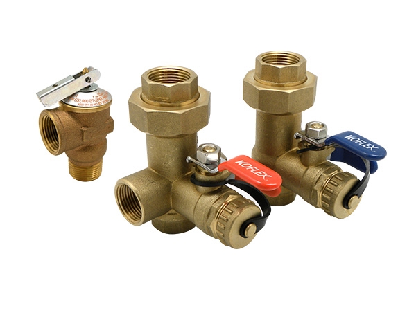 Tankless Water Heater Isolation Valve Kits (Sweat) 제품사진